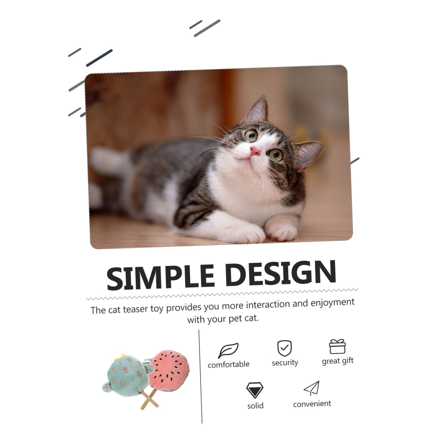 Cat Teaser Wand - Intrekbare hengel speelgoed, verstelbare haspel