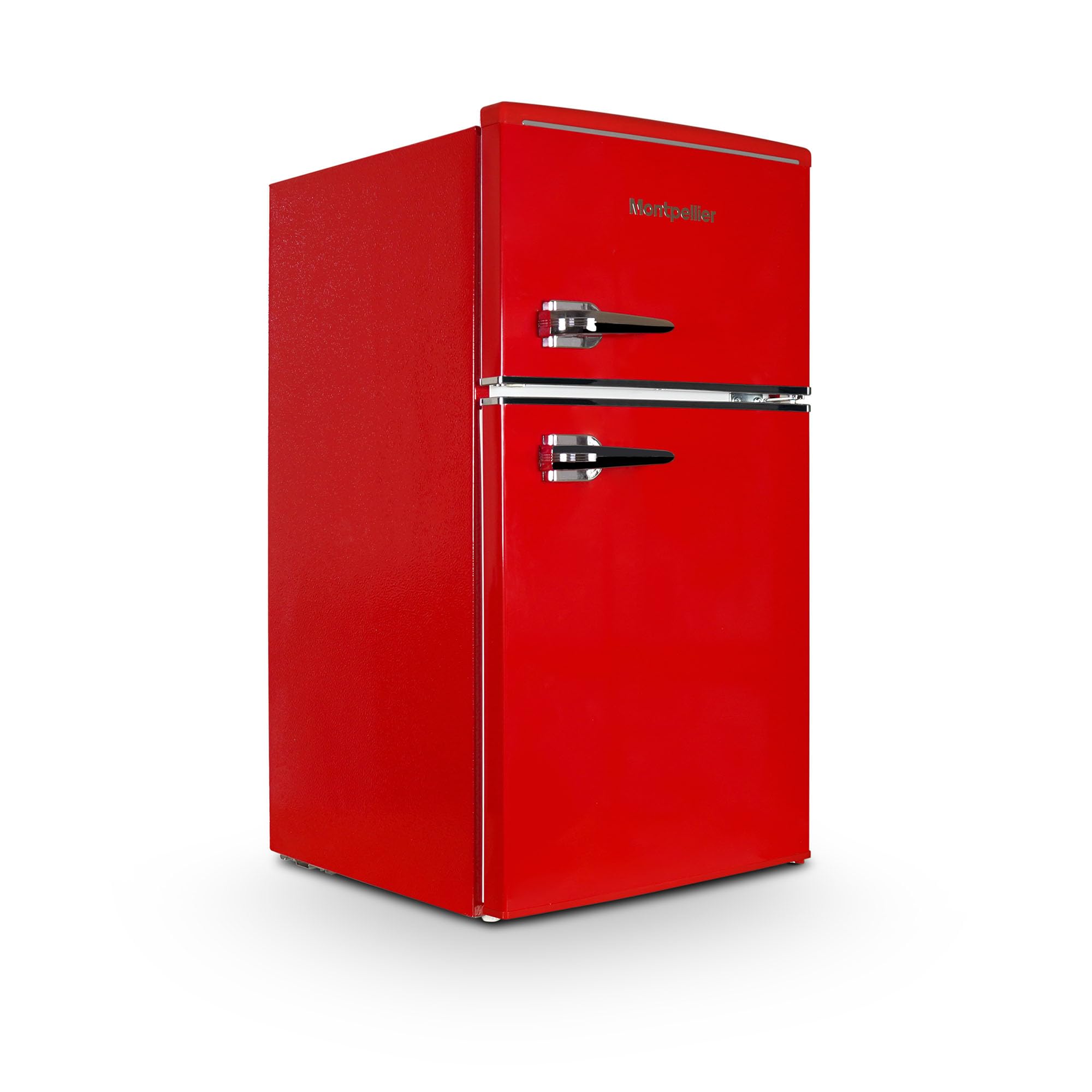 MAB2035ER Red Retro Undercounter Fridge Freezer