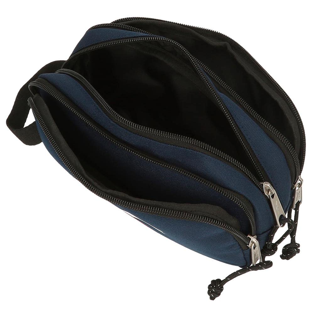 Reebok Boston Pencil Case, 3 Compartments, Blue, 22 x 10 x 9 cm, Polyester - Image 4