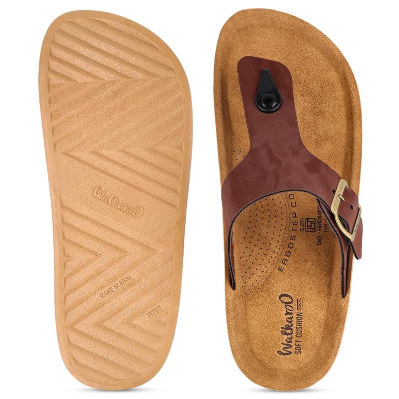 Image of WALKAROO Men's Fashion Sandal with Cushion Insole and Lightweight for Casual Footwear - WGR53246