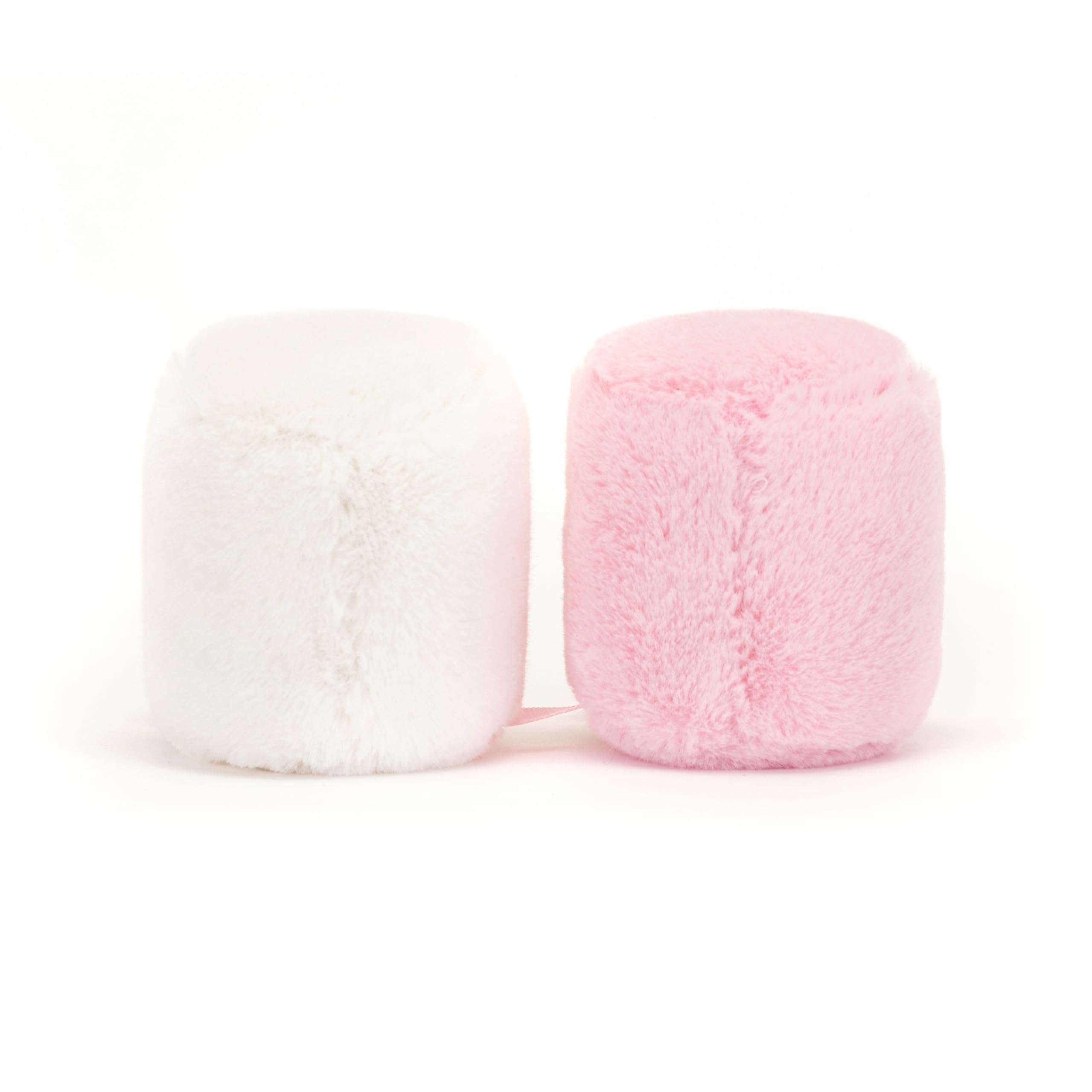 Amazon.com: Jellycat Amuseables Pink and White Marshmallows