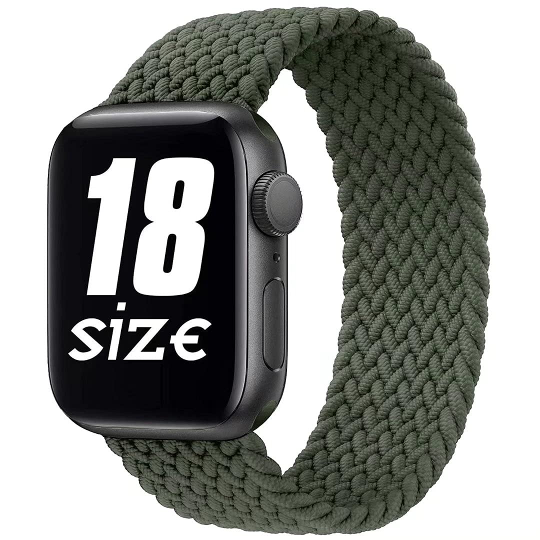GBPOOT Solo Loop Compatible with Apple Watch Strap 38mm/40mm for Female Male,Elastic Stretchy Nylon Sports Replacement Strap for IWatch Series 6/SE/5/4/3/2/1