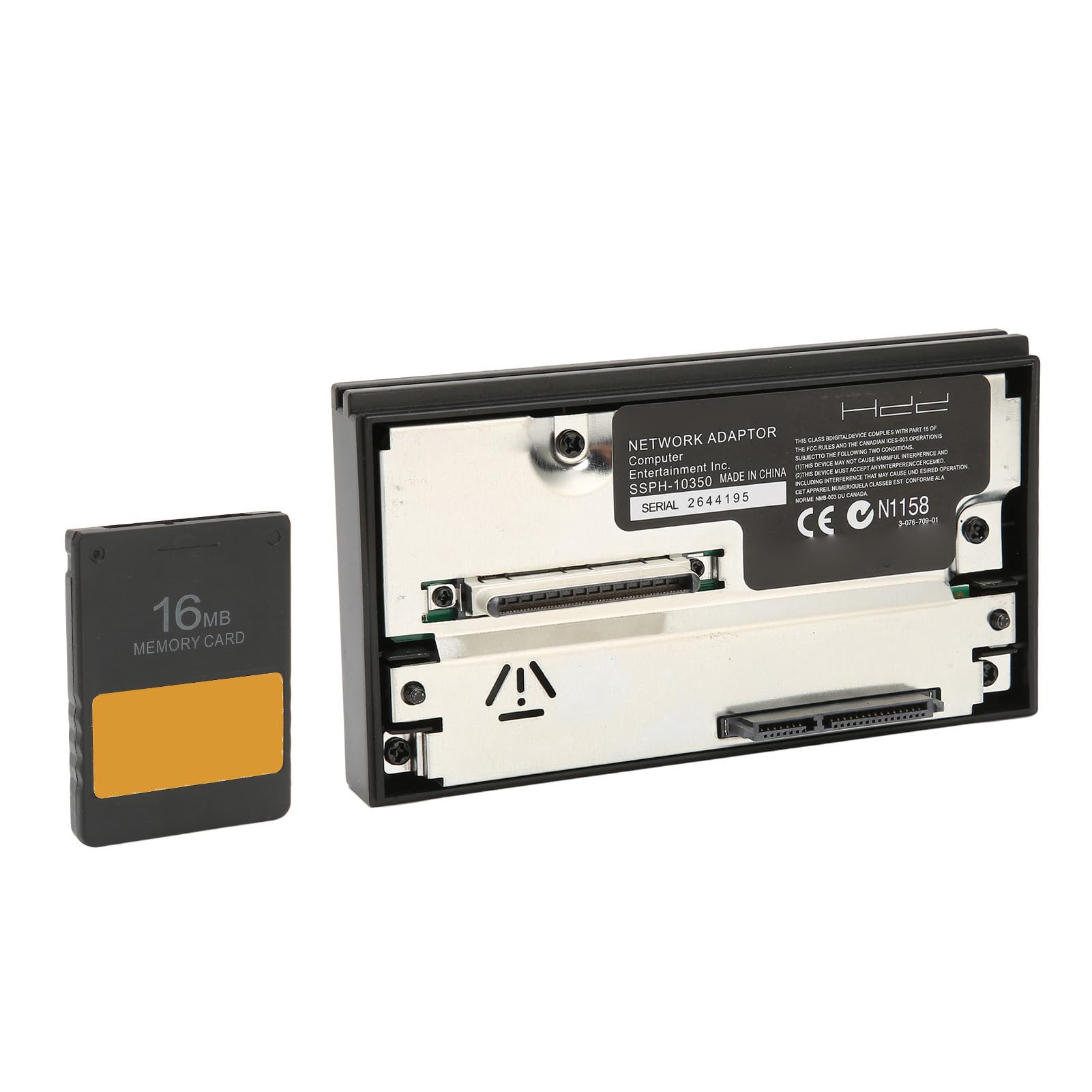 Adattatore di rete PS2 con interfaccia HDD e scheda di memoria FMCB versione 1 966 da 16 MB McBoot supporta fino a 2 TB di giochi senza dischi host compatibili