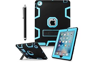 iPad 2/3/4 Case with Kickstand and Stylus