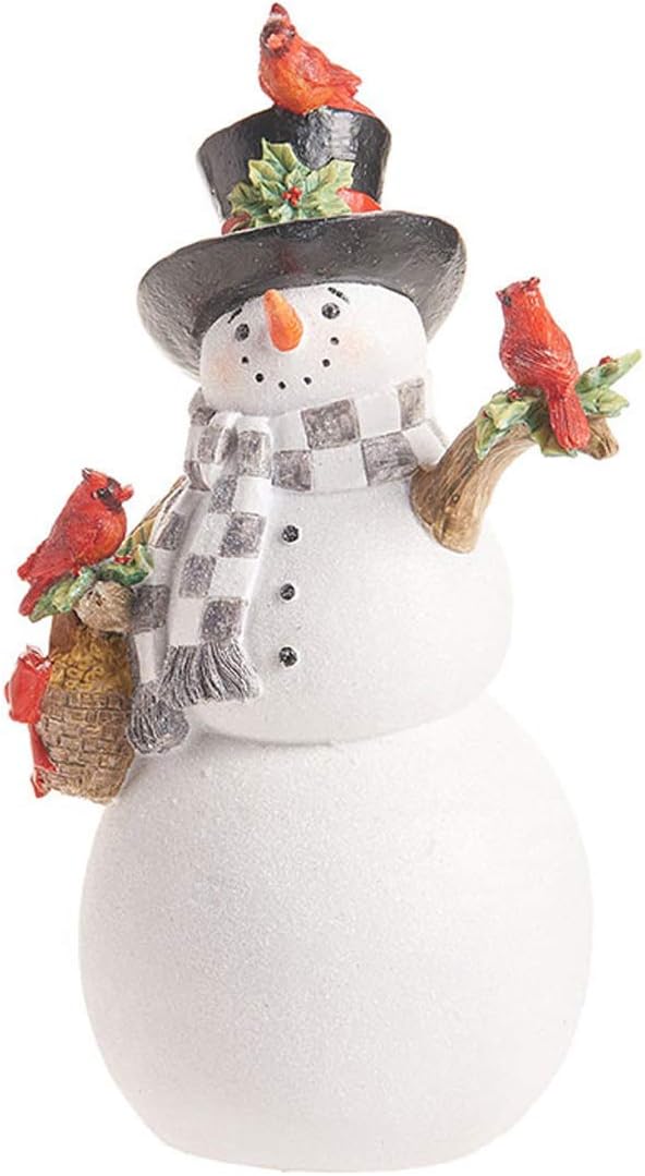 RAZ Imports - Metallic Green Holly with Red Berries Spray 27"