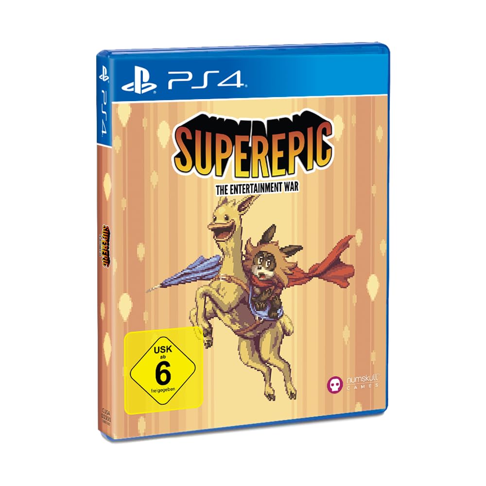SuperEpic: The Entertainment War (PlayStation 4) - LIMITADO