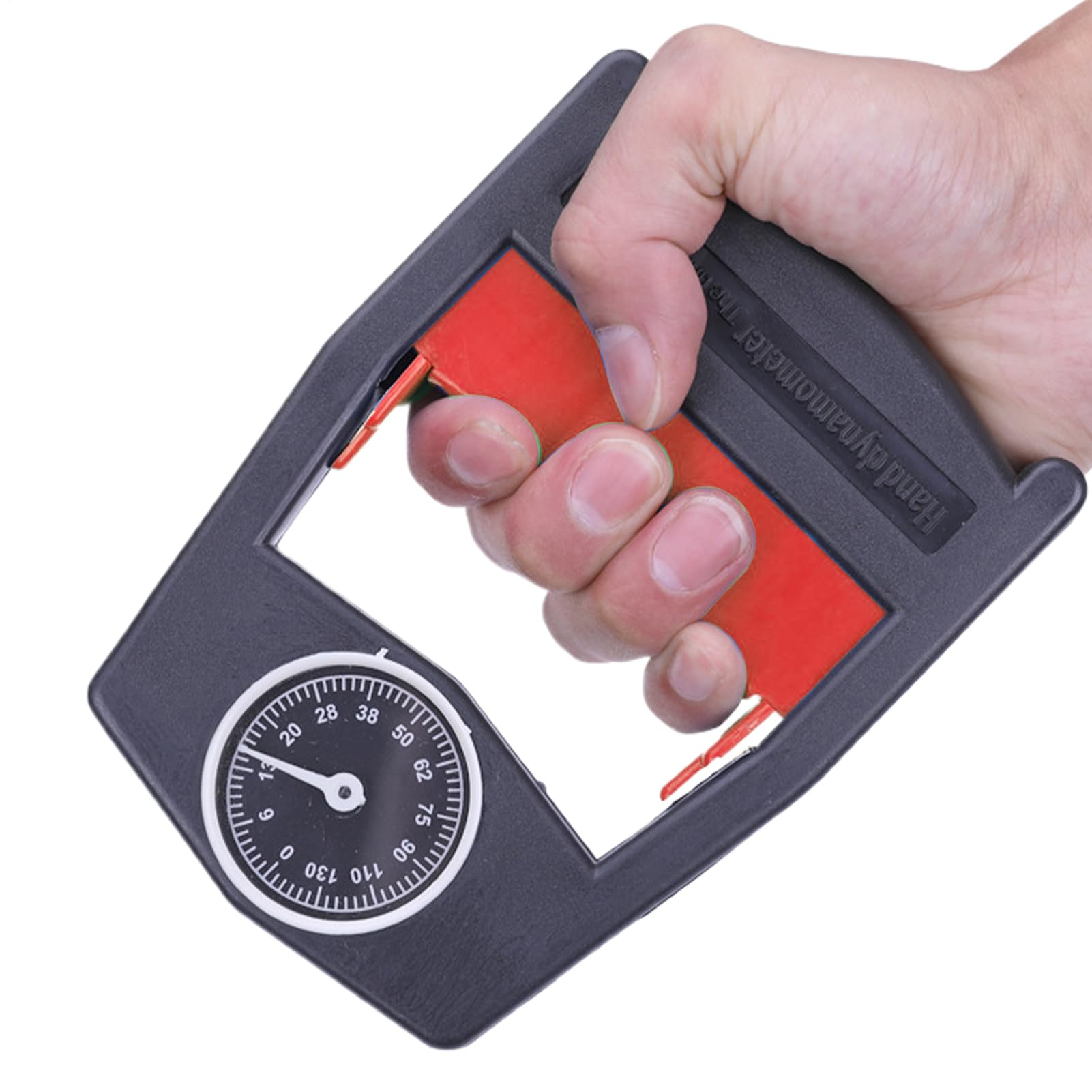 Grip Strength Tester | 15*10.5*2 Cm Hand Grip Dynamometer | Hand Grips Strength Meter | Muscle Strengths Tester | Squeeze Grips Test | Handheld Strengthener Exerciser for Sports, School, And Home Use