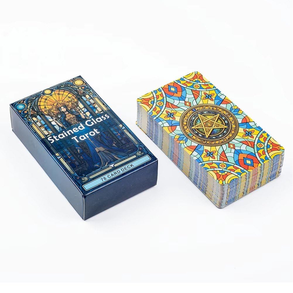 Tarotkarten-Deck – 78 Karten Set Inklusive Anleitung, 10,3 X 6 Cm, Für Einsteiger & Fortgeschrittene