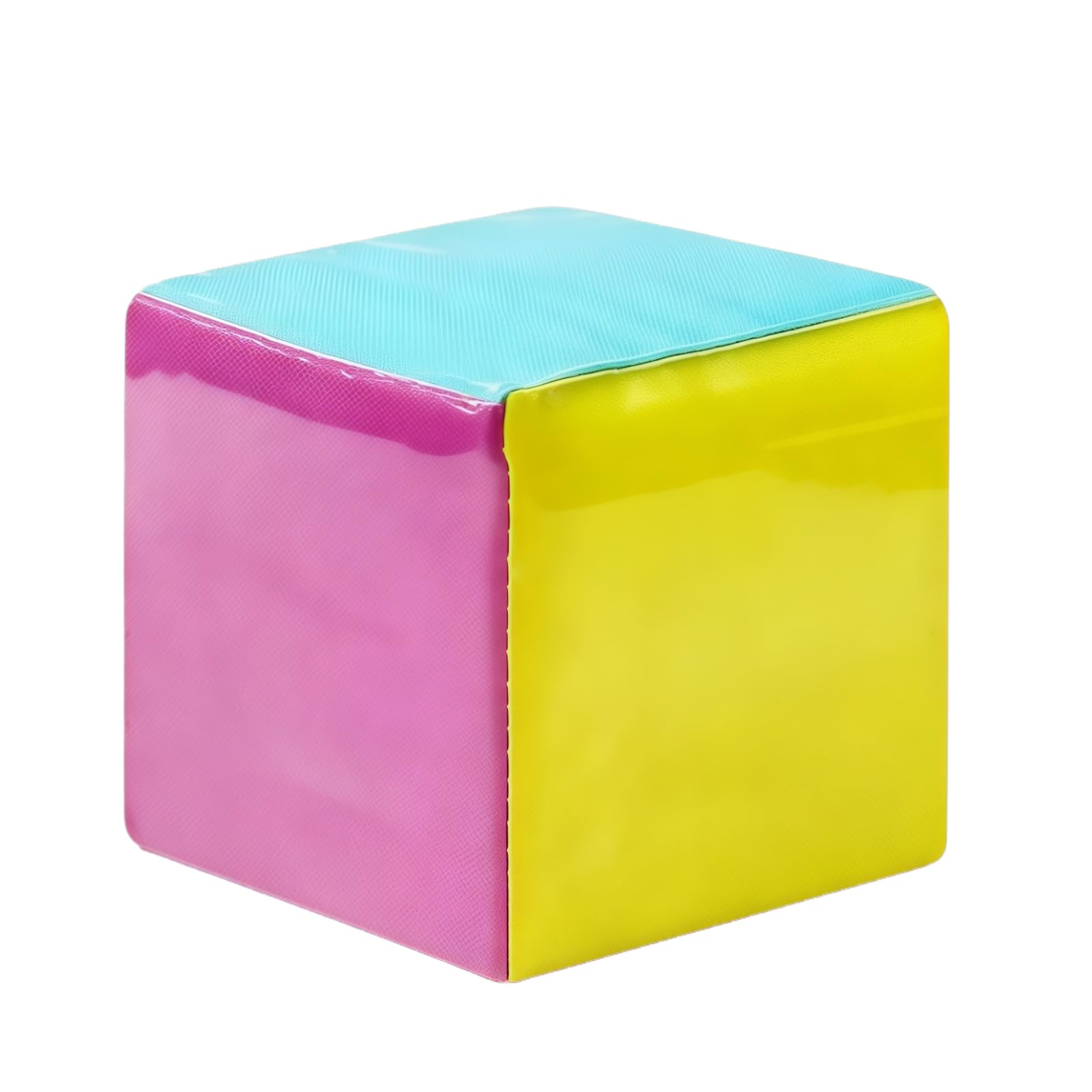 HIXNUG Pocket Dices Education Playing Game Dices Soft Six colors Dice Fidget Cube Stress Relief Digital Game Big Dice for Classroom Preschool Education