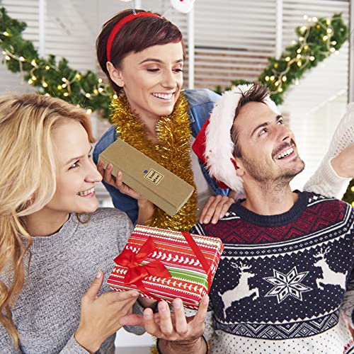 RtottiM 2 Segnalibri con Piume in Metallo Dorato