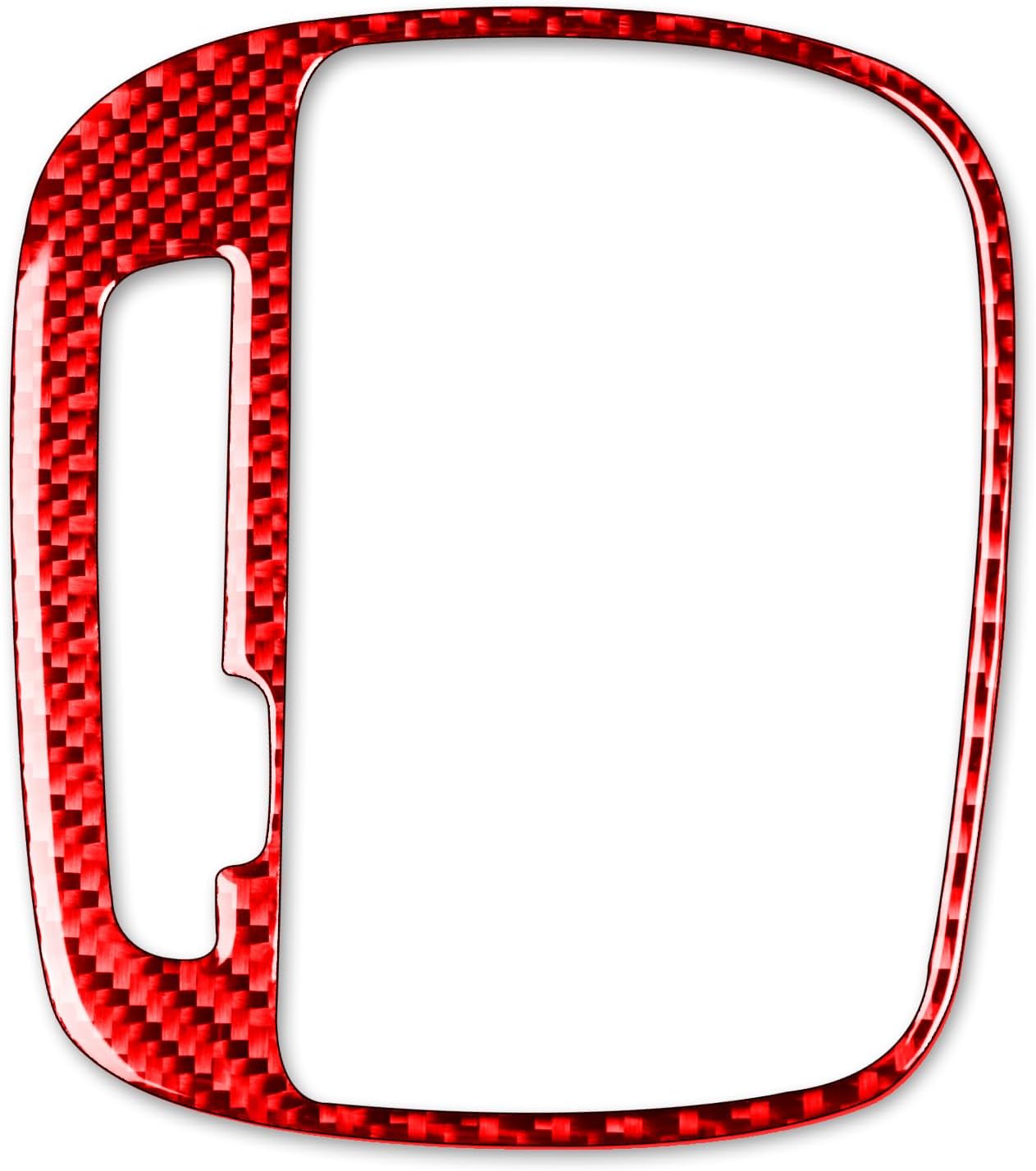 Car Red Carbon Fiber Accessories Speedometer Tachometer Surround 2PCS Protective Cover Sticker Anti-Scratch Compatible with Audi A3 S3 2006 2007