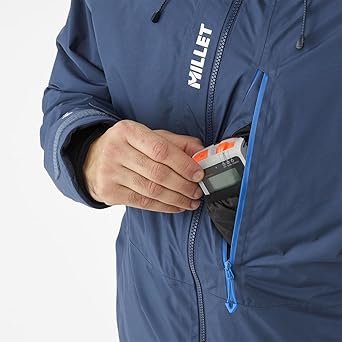 【未使用】Millet GORE-TEX フード付きスキージャケット スキーウェア メンズ スキージャケット ミレー MILLET ゴアテックス