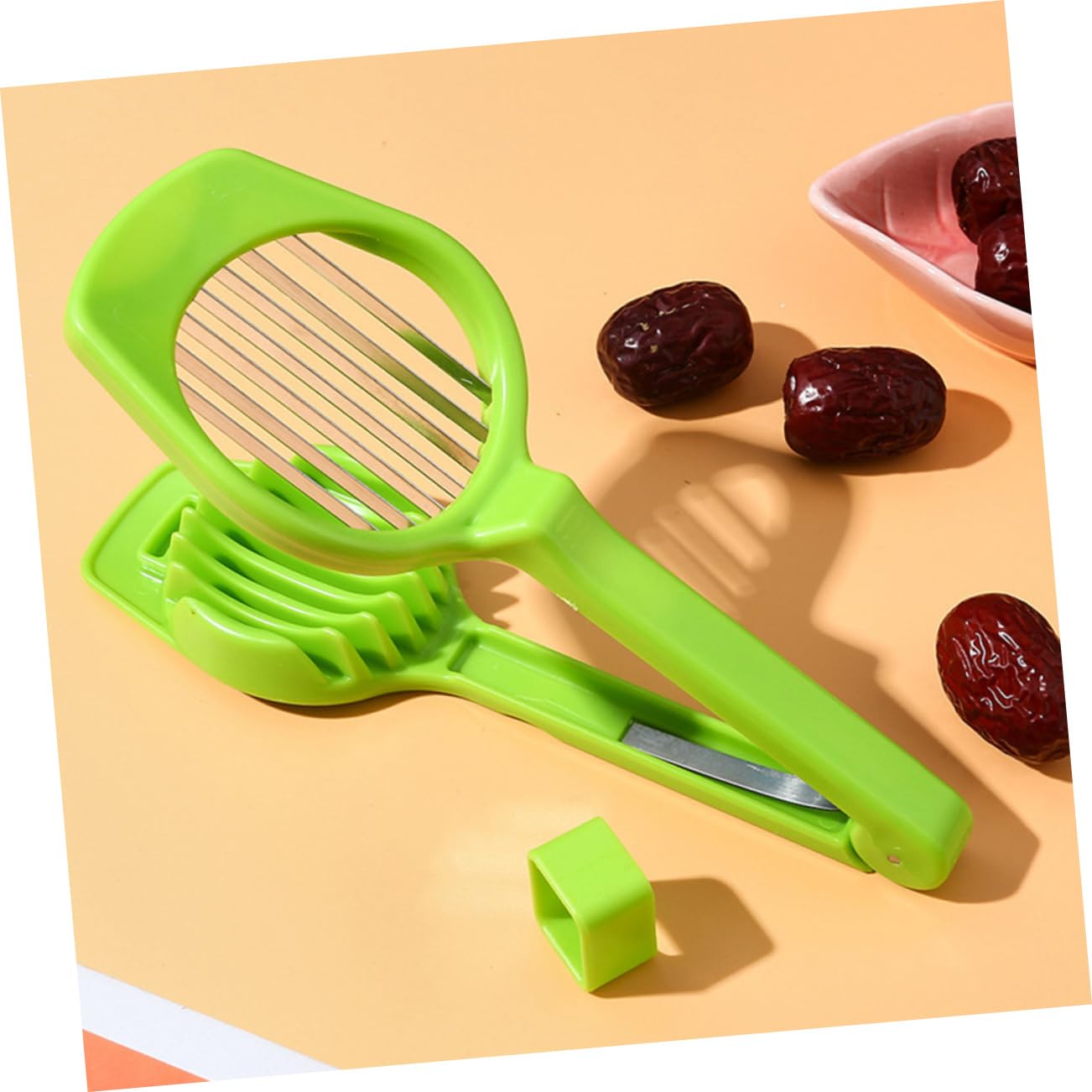 FUNOMOCYA Manual Potato Slicers 2pcs Fruit Chopper Slicer Tomato Clever for Kitchen