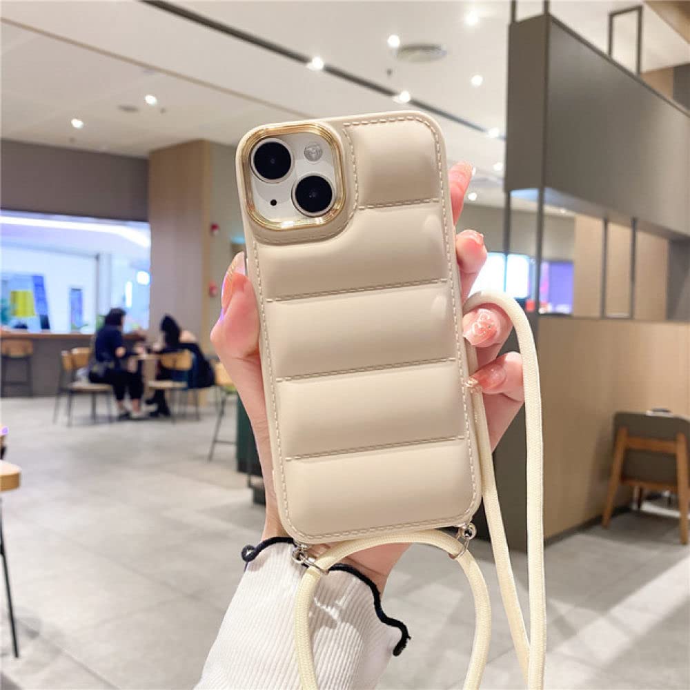 Coque collier iPhone 7 doudoune pour garder les mains libres en voyage