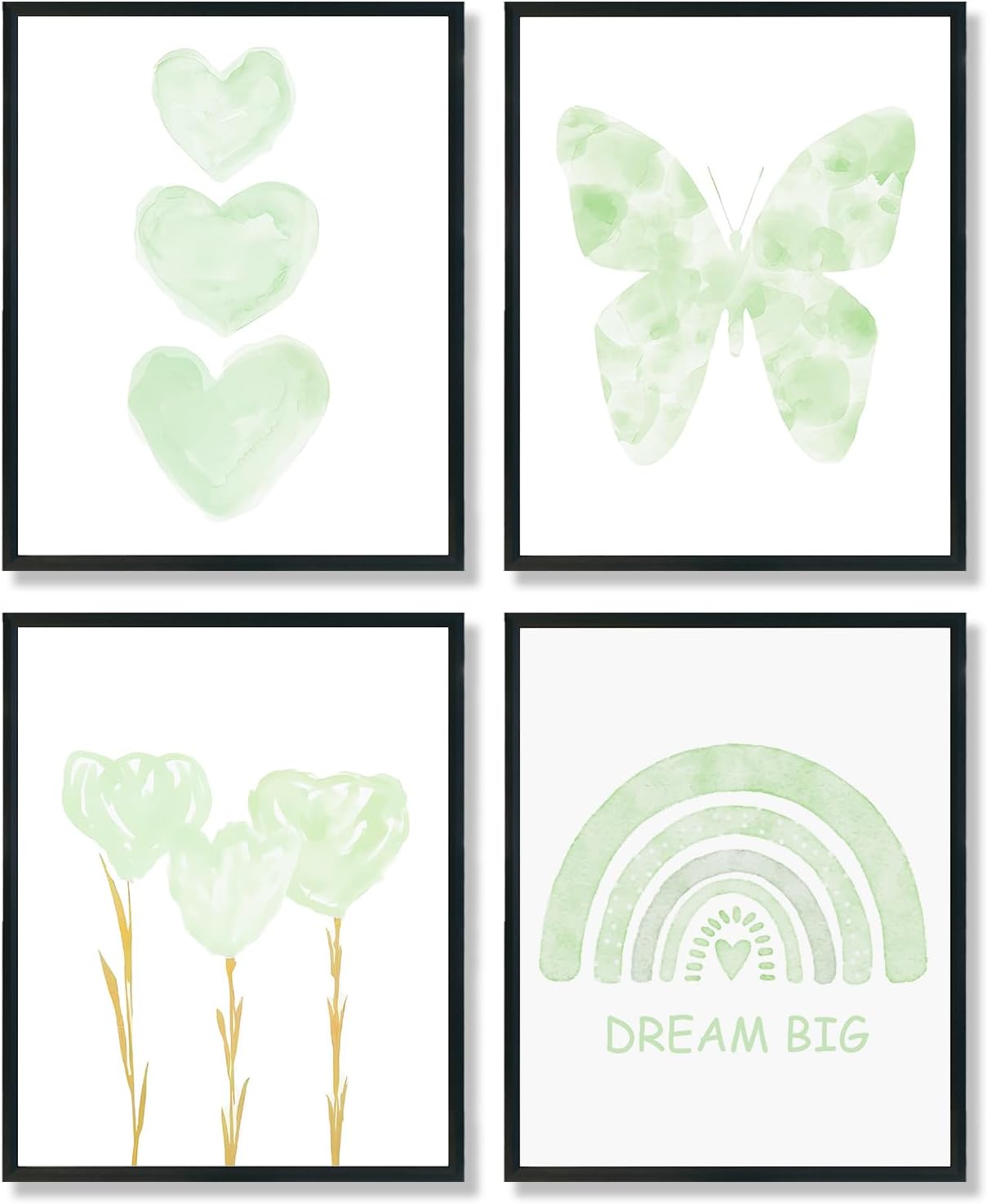 Sage Nursery Wall Art