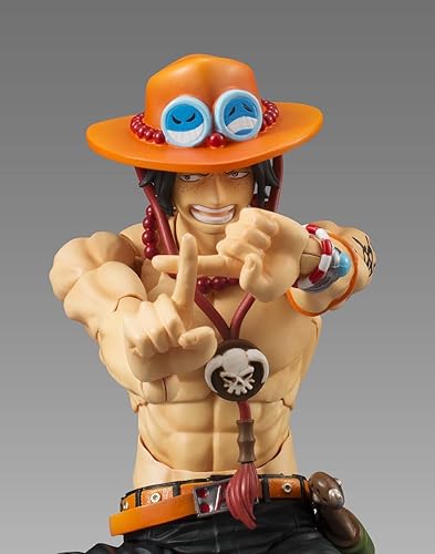 Miniatura 5 de Megahouse One Piece: Figura de acción de héroes de acción variable de Portgas D. Ace