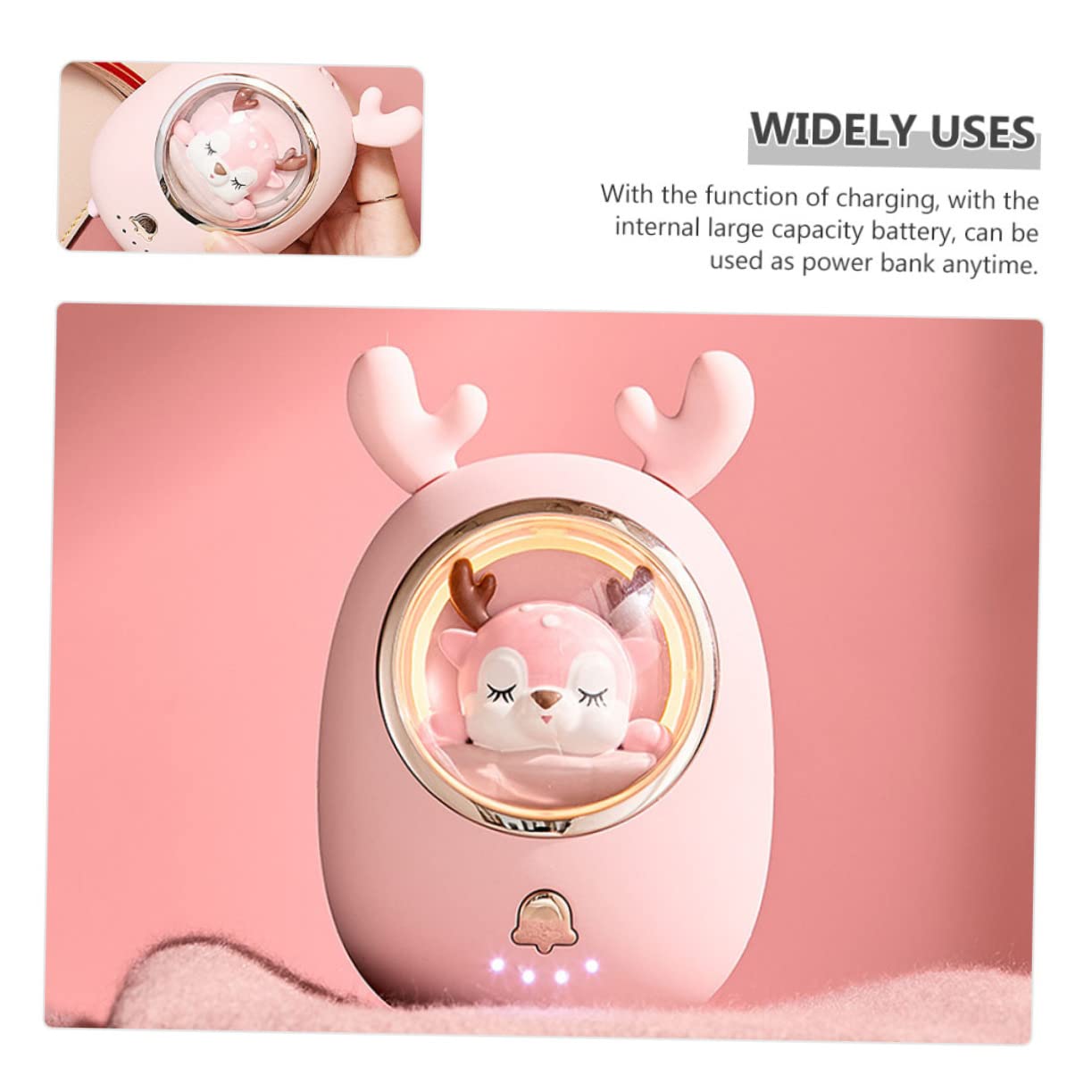 BESPORTBLE bambino caldo scaldamani riutilizzabile scaldamani portatili scaldamani ricaricabili scaldamani usb batterie ricaricabili scaldino portatile mini scaldino addominali