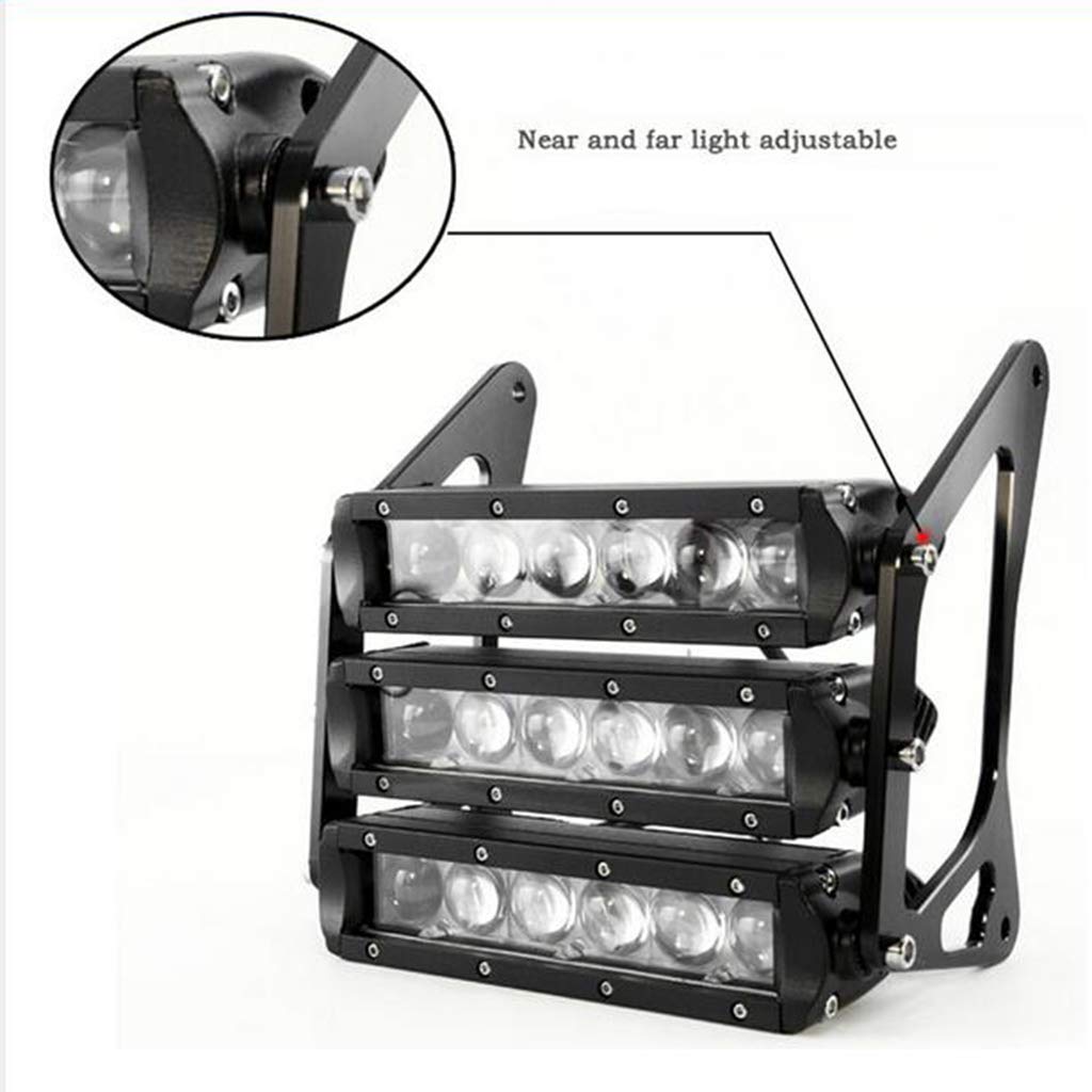 Amazon | 二輪車用3段LEDドヘッドライトフェアリングに適用M5