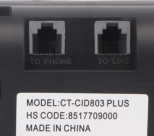 Miniatura 9 de Bloqueador de llamadas para teléfonos fijos, caja de identificación de llamadas para evitar el acoso con pantalla LCD, 4000 grupos de gran