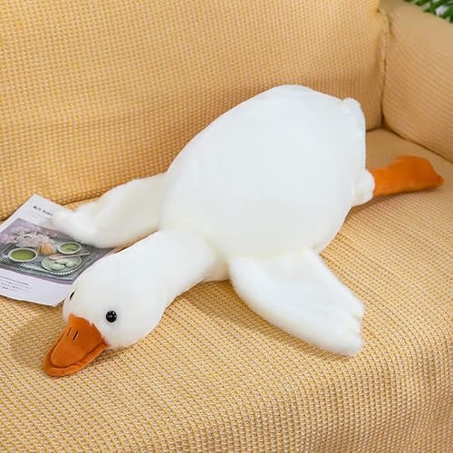 Big White Goose Peluche Bambola Big Goose Pillow