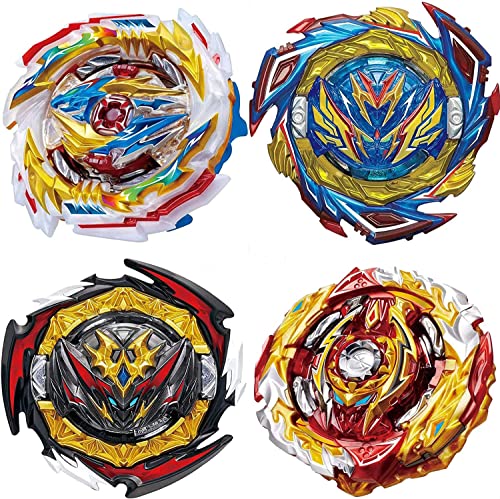 4 Pieces BEY Burst Blade Battle Latest Set, Burst Battling Tops, Kids Boys Birthday Christmas Party Gift Idea