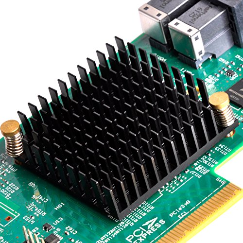 SilverStone SST-ECS05 - PCI-E Erweiterungskarte auf Servernivau Gen 3.0 x8, 8x SAS(12Gb/s) / SATA(6Gb/s) Ports mit LSISAS3008 Controller, unterstützt RAID 0,1,1E,10, low-profile geeignet