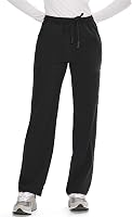 COZYFIT Women's Straight Leg Scrub Pants: Soft Stretch Drawstring, Anti-Wrinkle, 6 Pockets - COZYSCRUBS