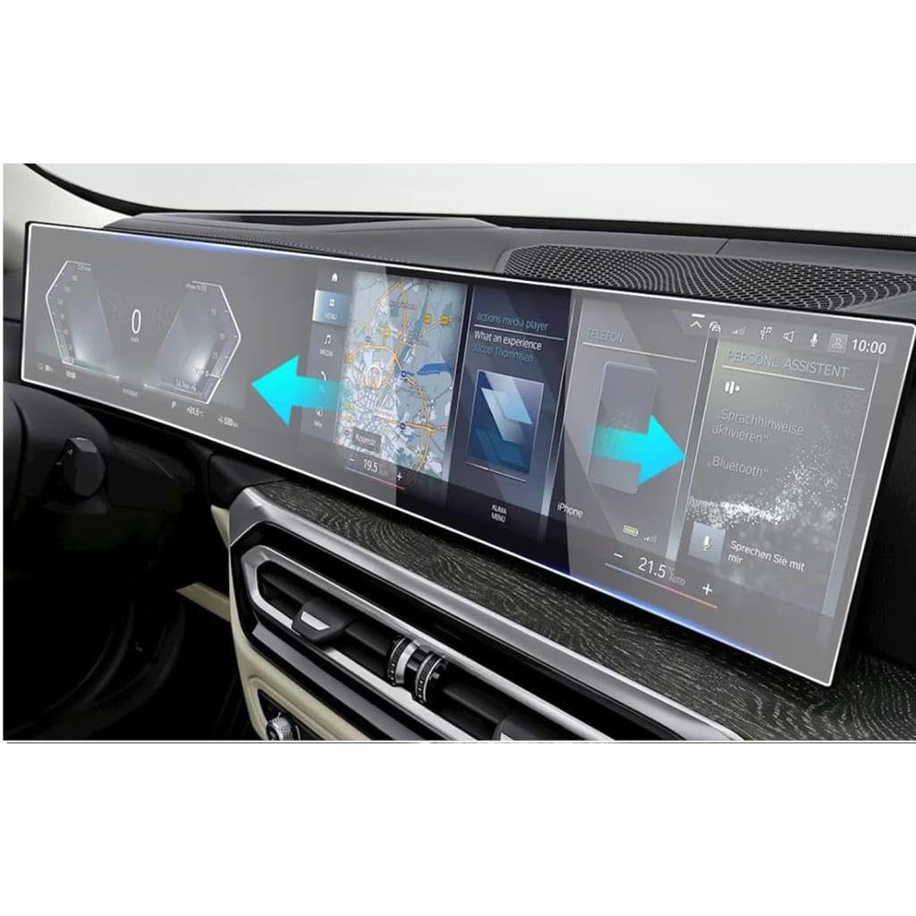 Engo Bmw X3 20d Xdrive İle Uyumlu Mat Ekran Koruyucu Yansıma Önler Tek Parça