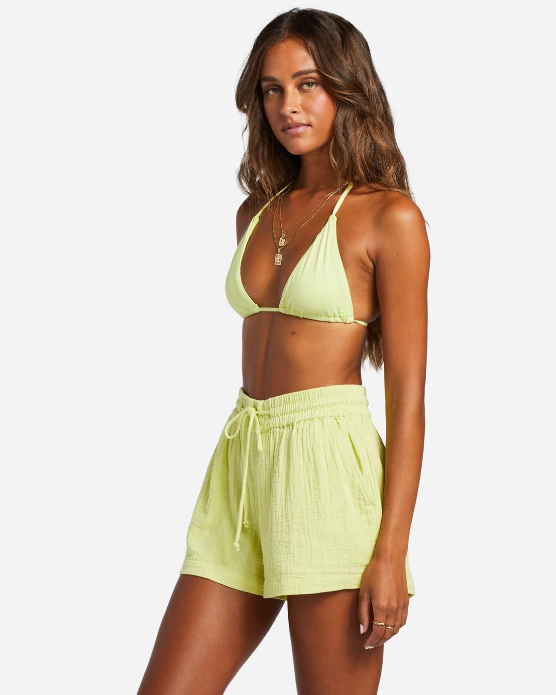 Billabong Juniors' Day Tripper Cotton Woven High-Rise Shorts