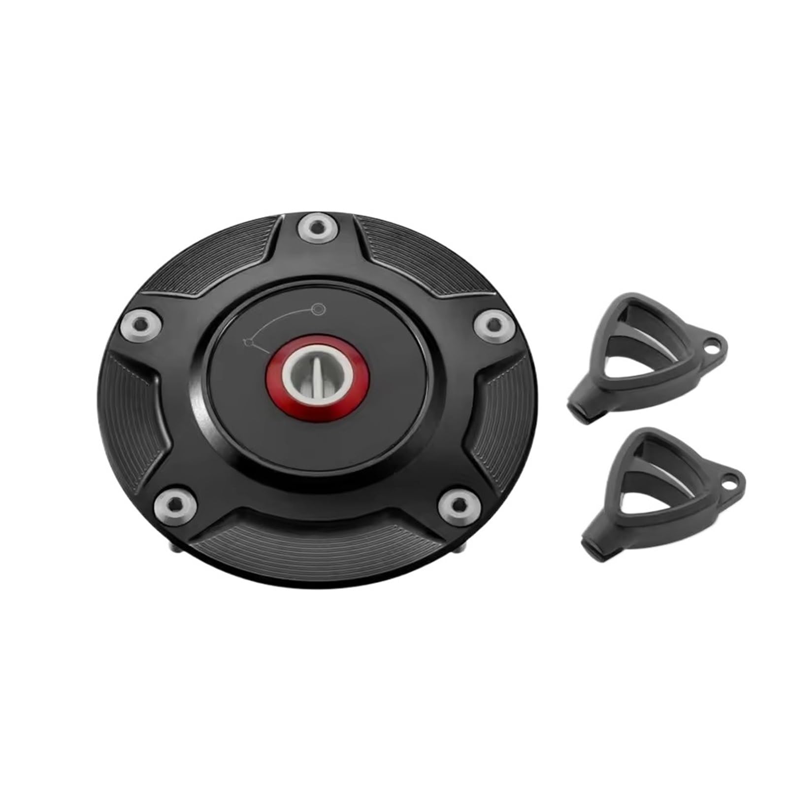 Akcesoria motocyklowe Pasuje do Ducati DIAVEL V4 PANIGALE STREETFIGHTER V2 2022-2024 korek wlewu paliwa szybkozłączka Korek wlewu paliwa
