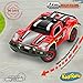 Kidirace Remote Control Car -2 Mini RC Racing Coupe Cars - with Rechargeable Batteries and Wall Chargers