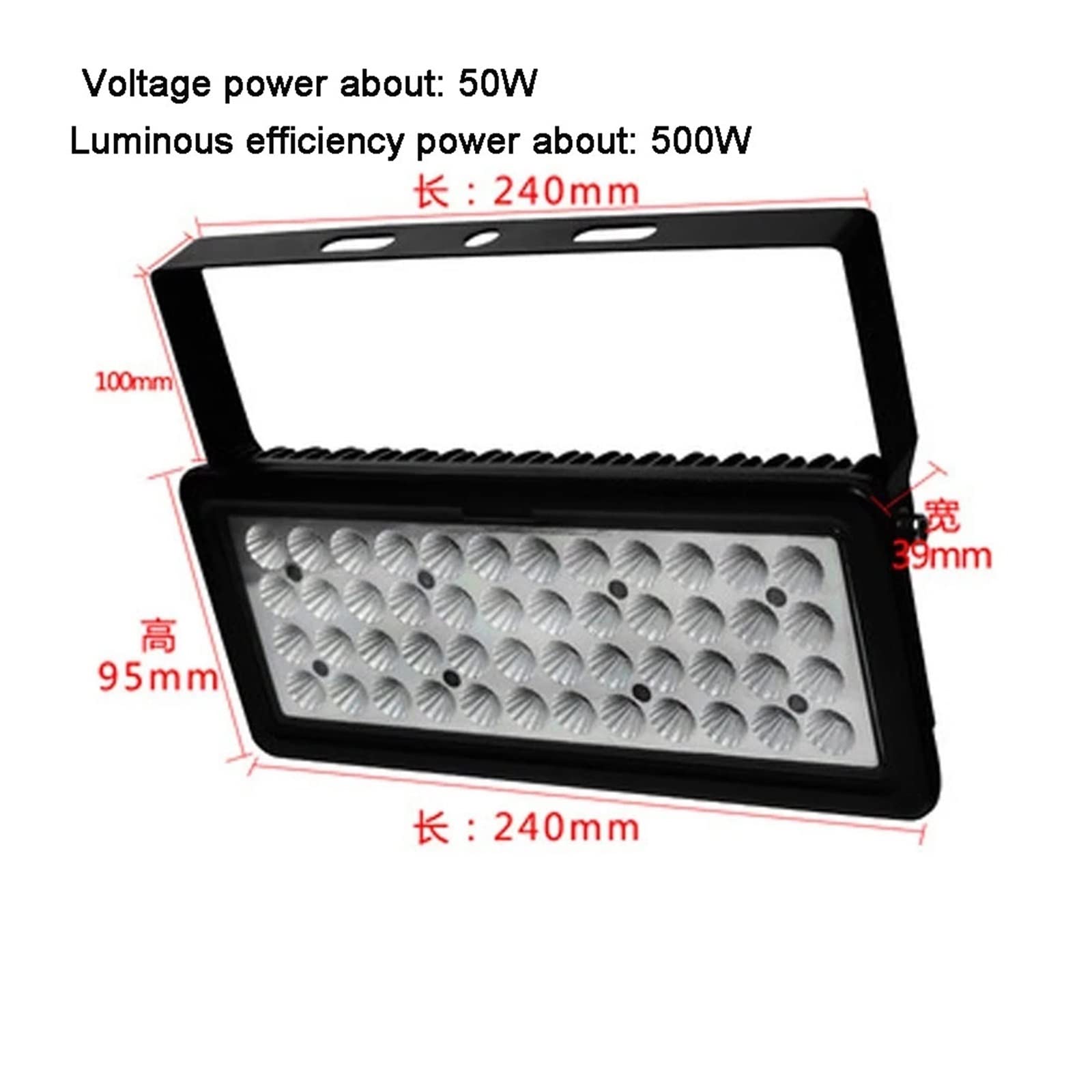 Luz de curado de resina UV Lámpara de curado de GEL Led UV de 500W, 395nm, 405nm, 365nm, máquina de impresión, serigrafía de tinta de vidrio, versión de lámpara de curado UV Impresora 3D solidifica la