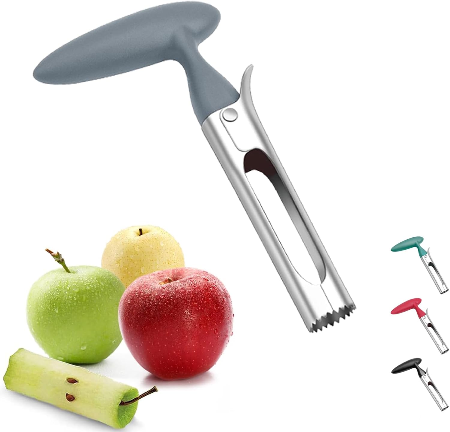 Apple Corer,Shunshi Fruit Corers, Easy to Use Durable Apple Corer Remover for Pears, Apple, Pear