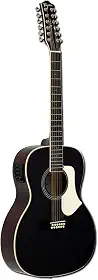 VIOLÃO 000 12 CORDAS NON-CUTAWAY EQ AÇO T/SPRUCE B/S AGATHIS LATIN AMERICA AZTECA XII NC BKS TAGIMA