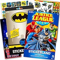 DC Comics Justice League Stickers Ultimate Set ~ Más de 350