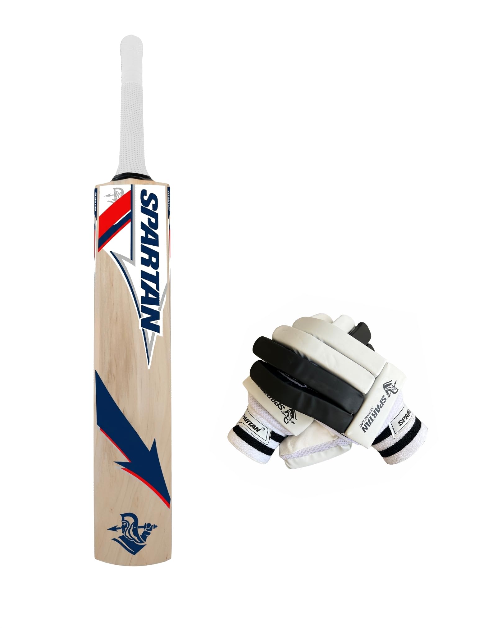 Spartan Kashmir Willow Cricket Bat, ECO, Size 3, for Kids & Beginners, Powerful Stroke Play-picture-37