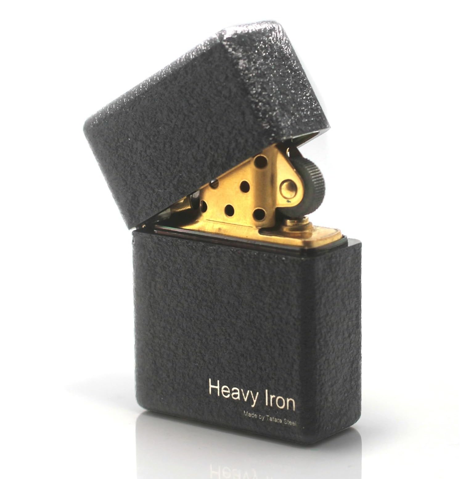 Amazon.co.jp: 鉄 製 黒真鍮 ライター オイルライター Lighter