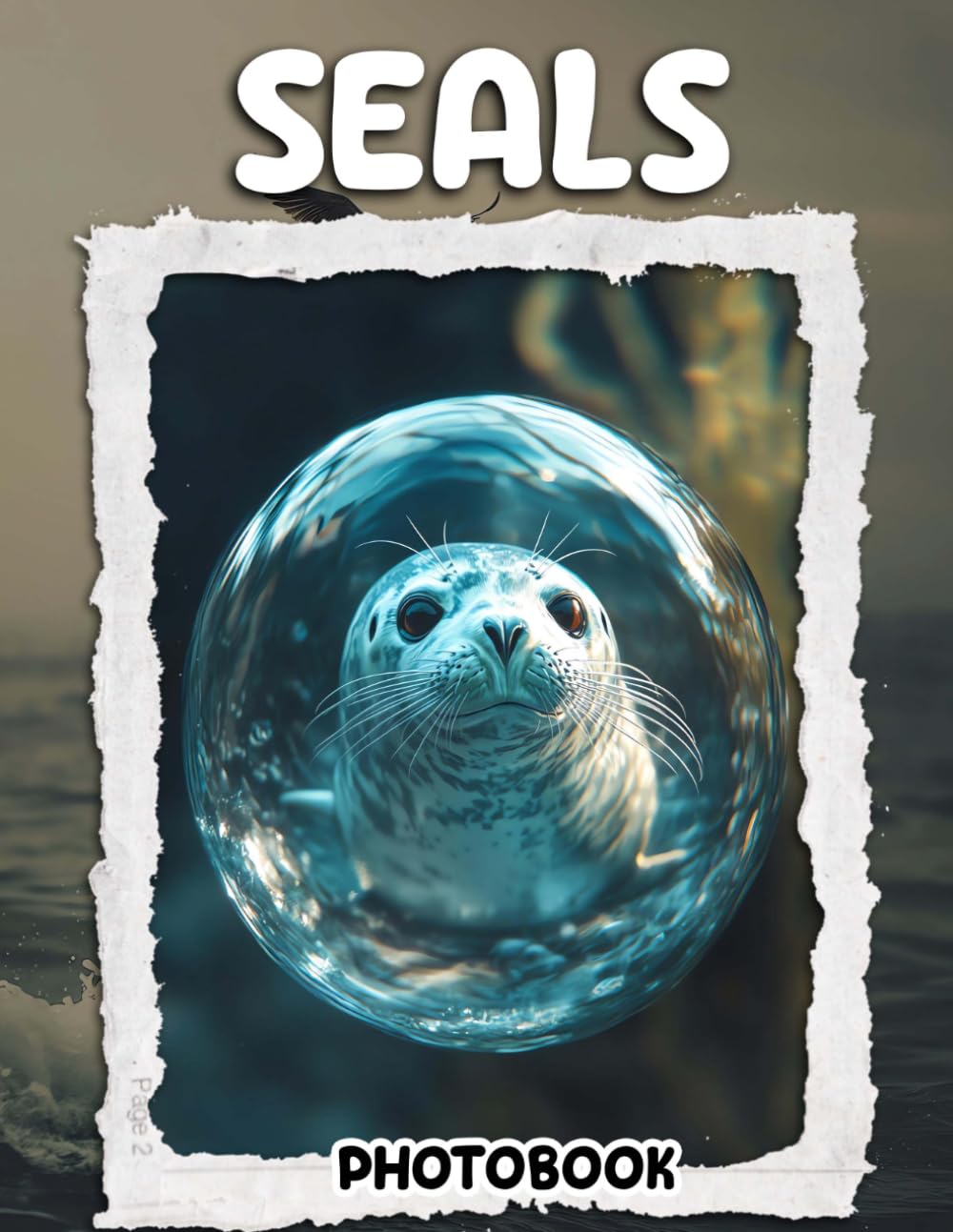 Seals Photo Book: 40 Pages Playful Marine Mammal Photography Capturing Coastal Wildlife In Natural Ocean Scenes