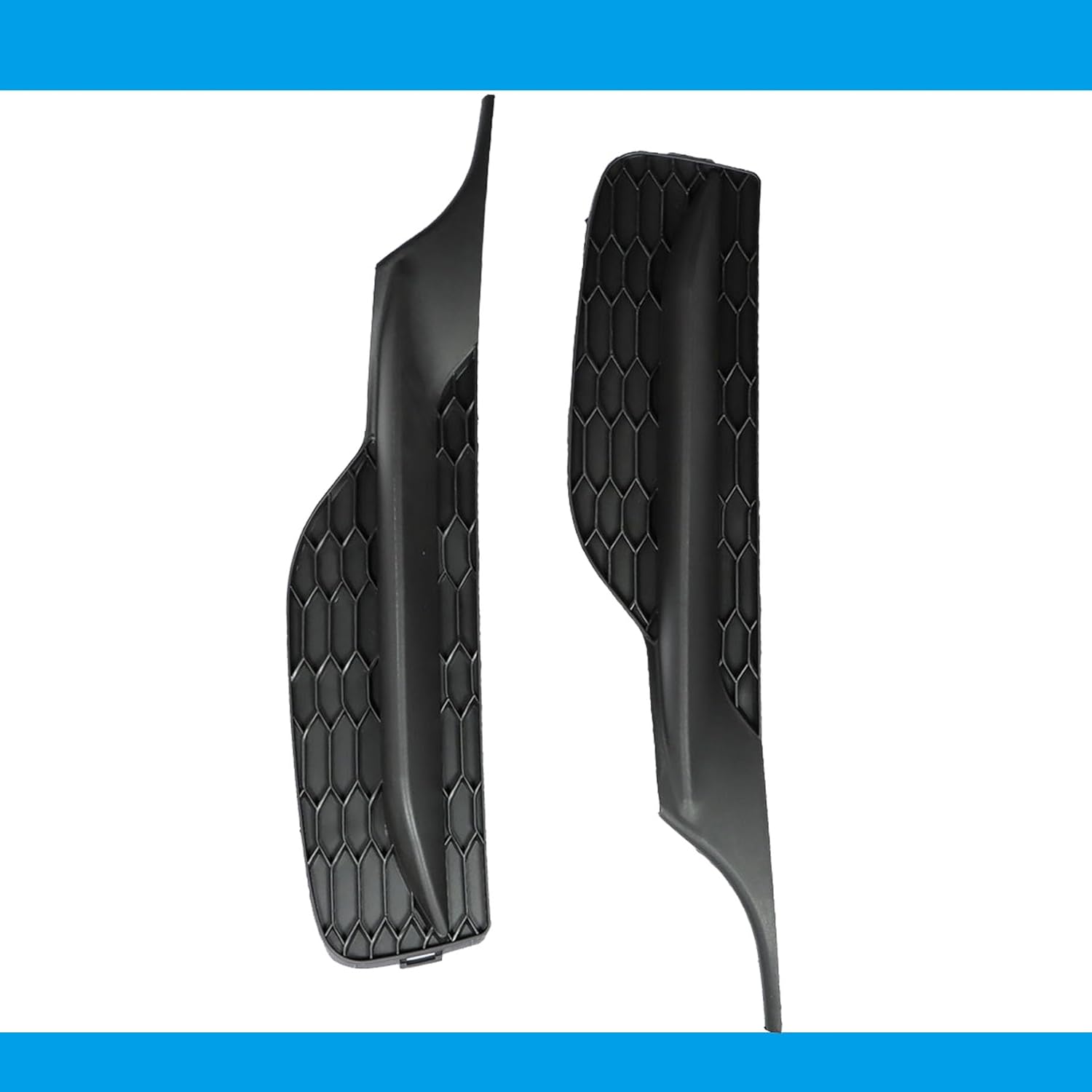 1 Pair of Front Bumper Fog Light Cover Left & Right Side Replacement for Accord 2016-2017
