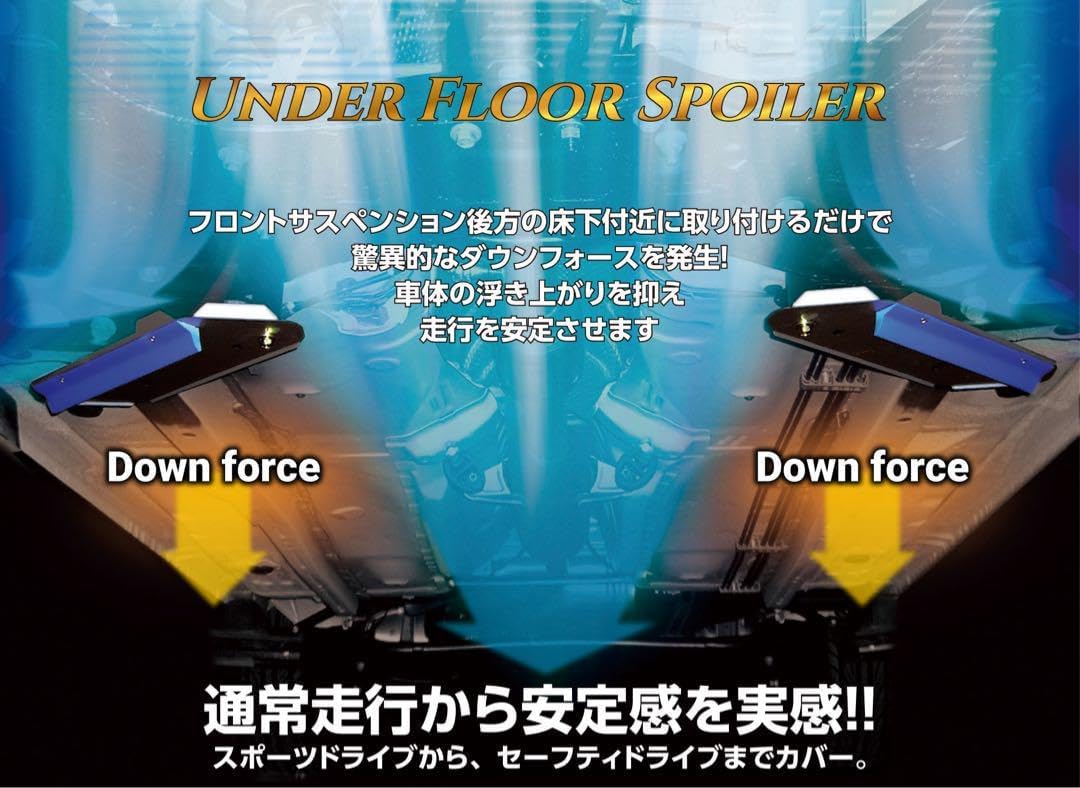 アンダーフロアスポイラー アケア AKEA ダイハツ エッセ L235S アン220