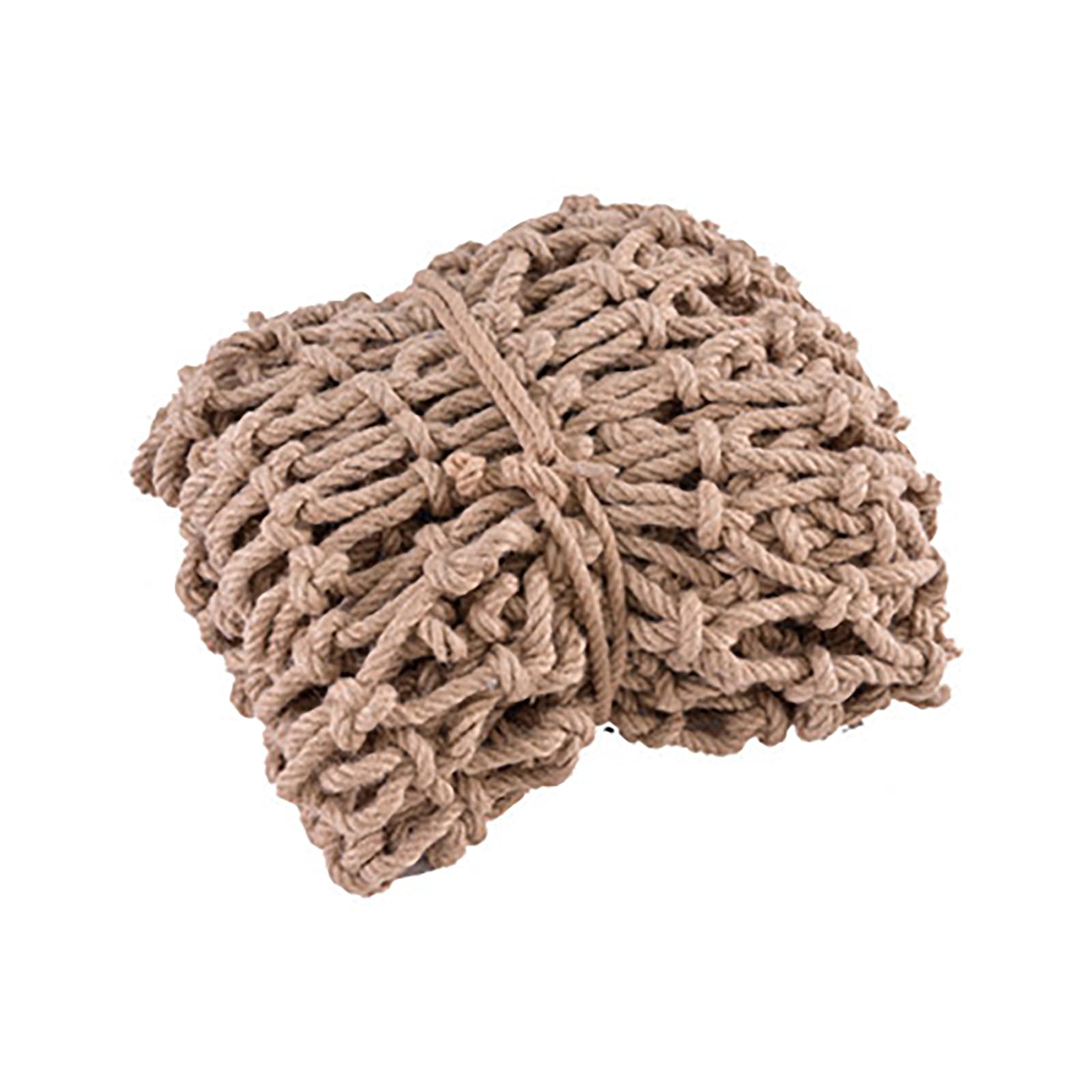 Ciężka siatka bezpieczna dla dzieci – siatka jutowa i konopna, na patio, balustrady i irs, 6 mm x 10 cm (rozmiary 1 x 4 m i 4 x 6 m) dla maksymalnej ochrony