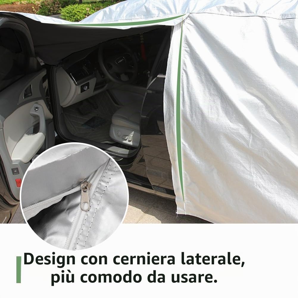 loetad Custodia da Auto Esterno copertura auto impermeabile antipolvere/rasguño universale 470 * 180 * 150 cm