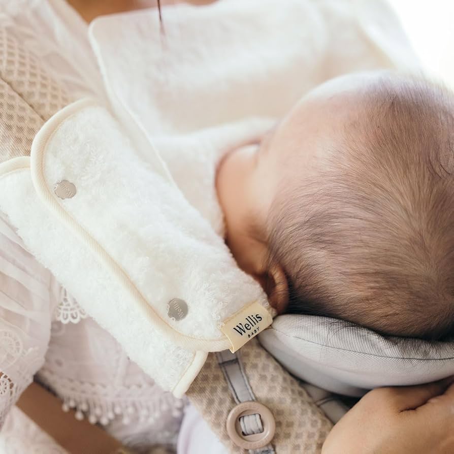 Amazon | Wellis BABY Mommy's Box Natural white(スモールビブ