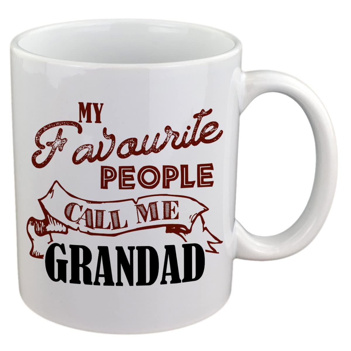 My Favourite People Call Me Grandad Ceramic Mug