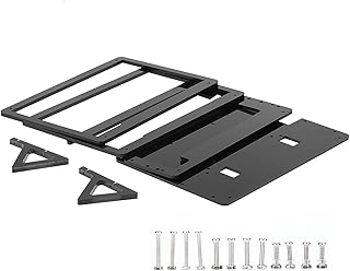 ASHATA 7in 1024 * 600 HDMI Display Touch Screen Case with Plastic Bracket Screen Case for Raspberry Pi,Raspberry Pi Touch Screen Case Holder for Raspberry Pi