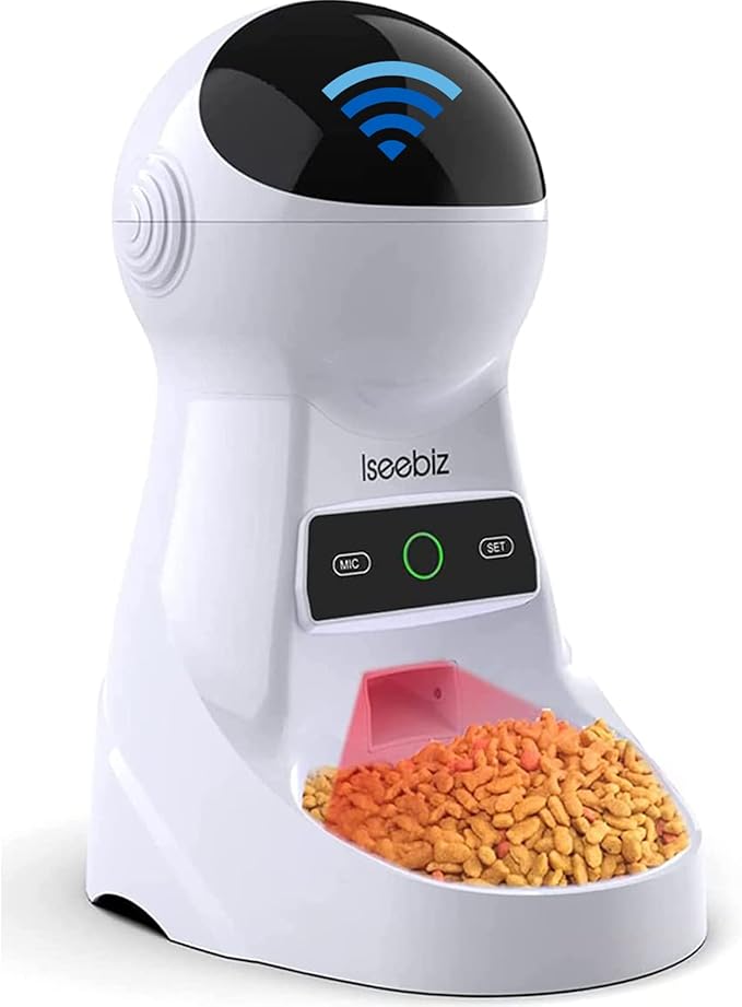 SKYMEE カメラ付自動給餌器 Smart Feeder AI 愛犬・愛猫用】Skymee