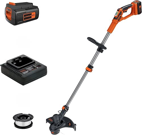 BLACK+DECKER 40V MAX 13 in String Trimmer Edger Cordless with