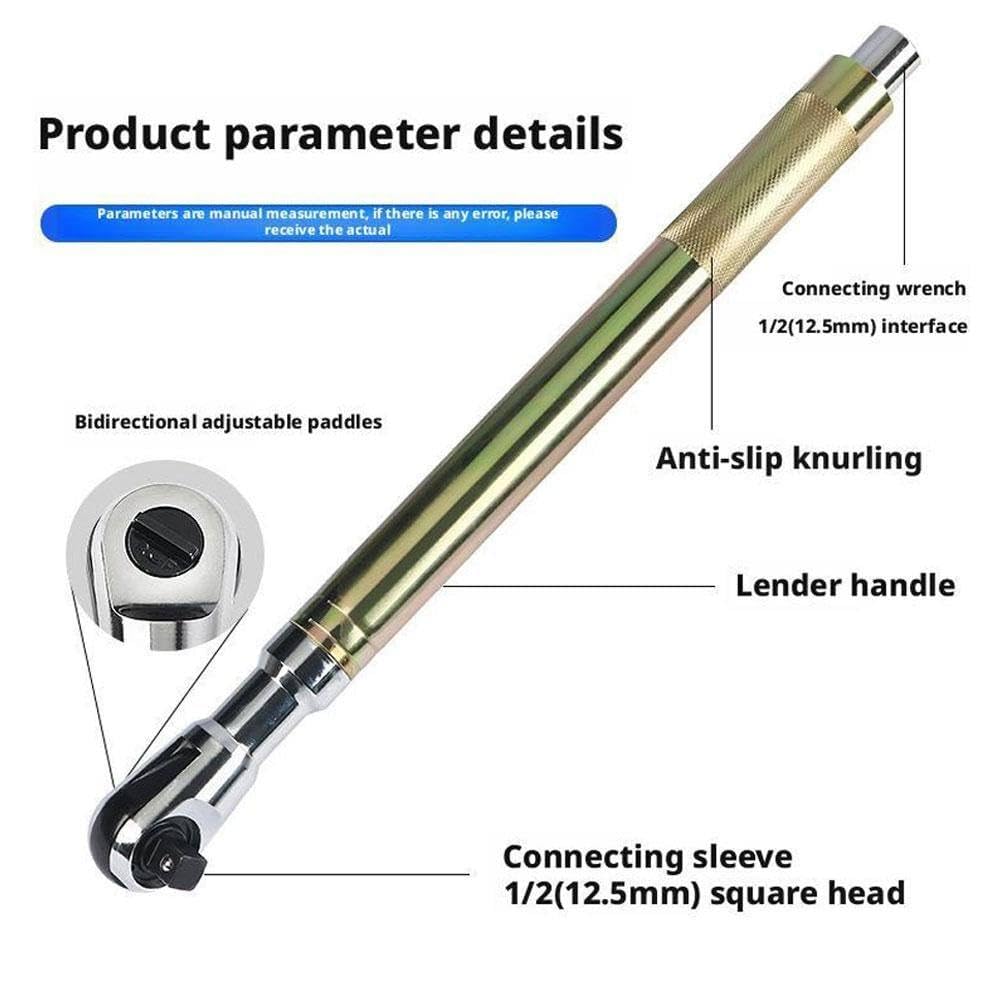 Przedłużka Klucza Udarowego Offset 1/2 Cala, Z Uniwersalnymi Adapterami Napędu Kwadratowego 3/8", 1/4", Wielofunkcyjny Adapter Nasadowy Do Elektrycznego Klucza Grzechotkowego