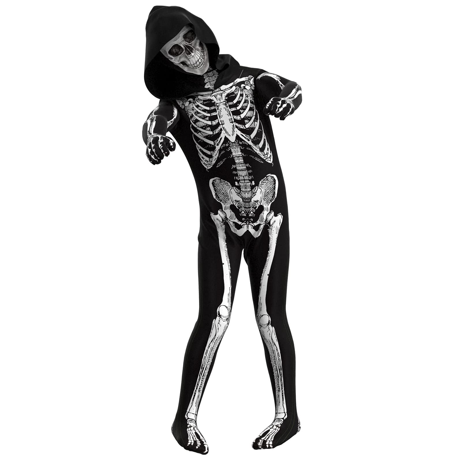 Tosekry Costume Halloween Bambino Vestito Halloween Bambino, Costume Scheletro Bambino Halloween Costume per Halloween e Carnevale