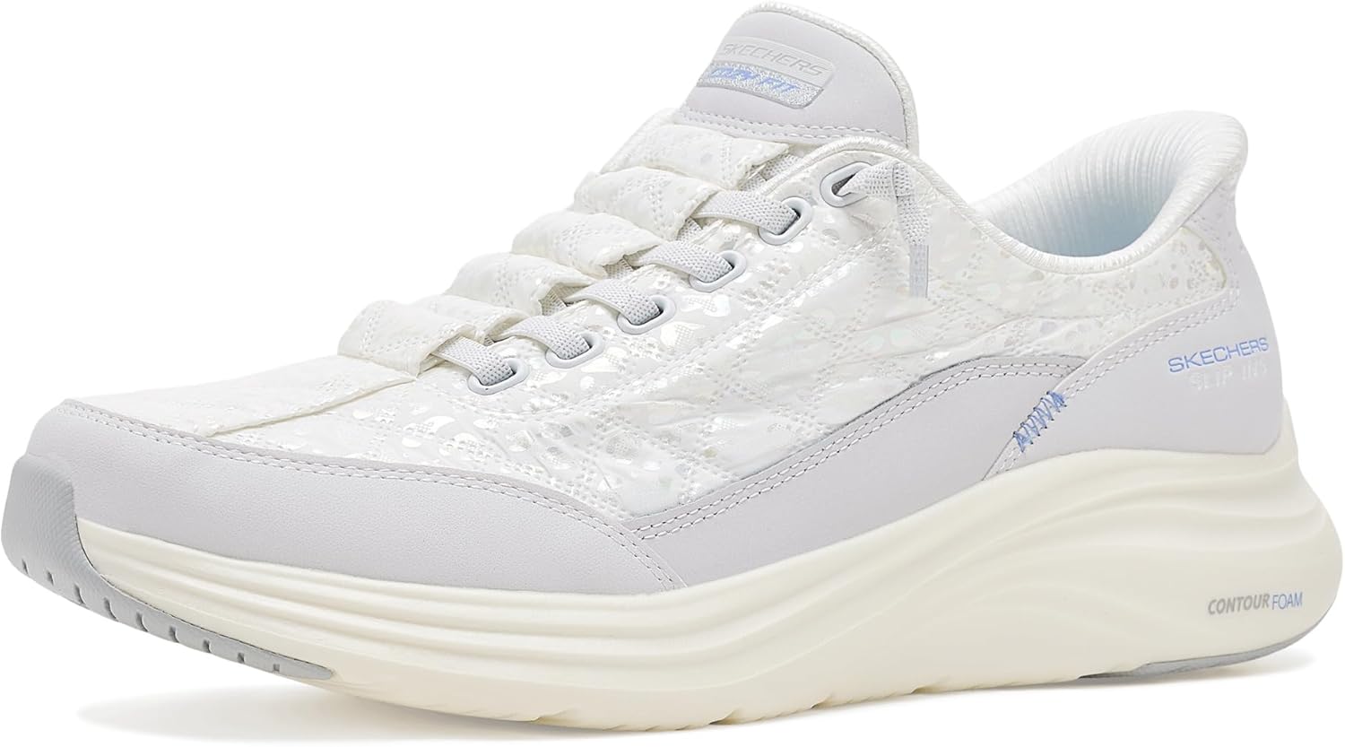 Skechers Womens Contour Foam Cozy Fit Radiant Glow